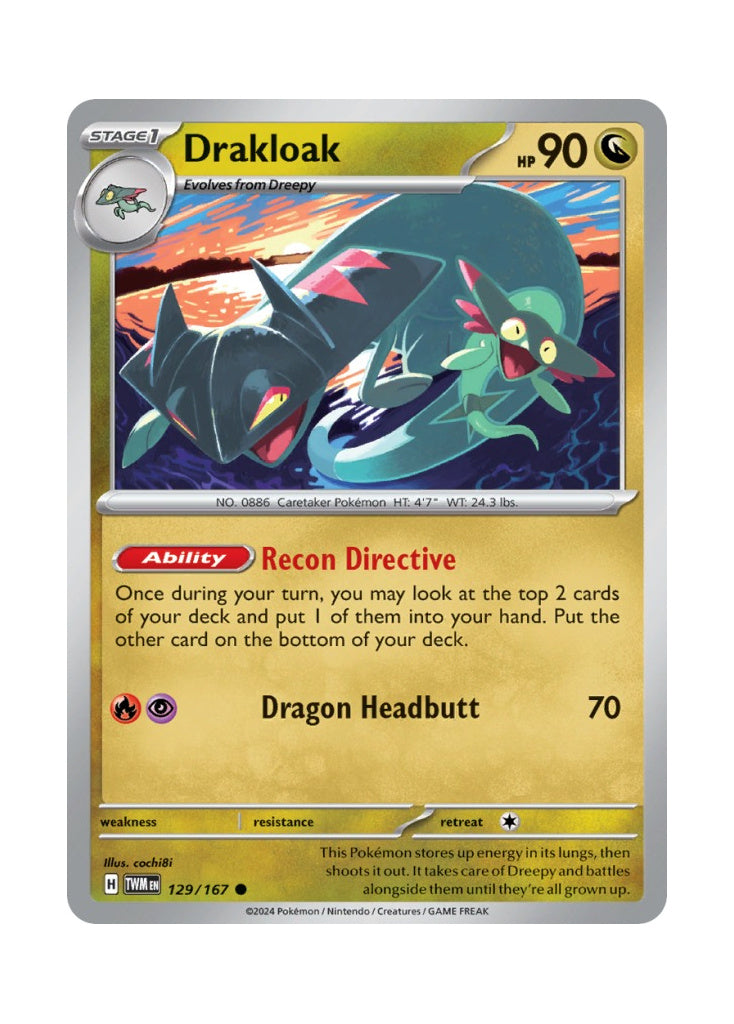 Drakloak – Twilight Masquerade (129)