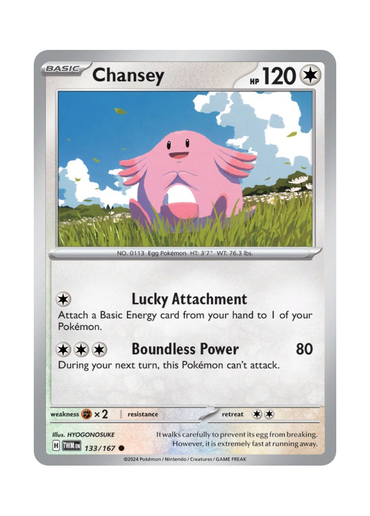 Chansey – Twilight Masquerade (133)