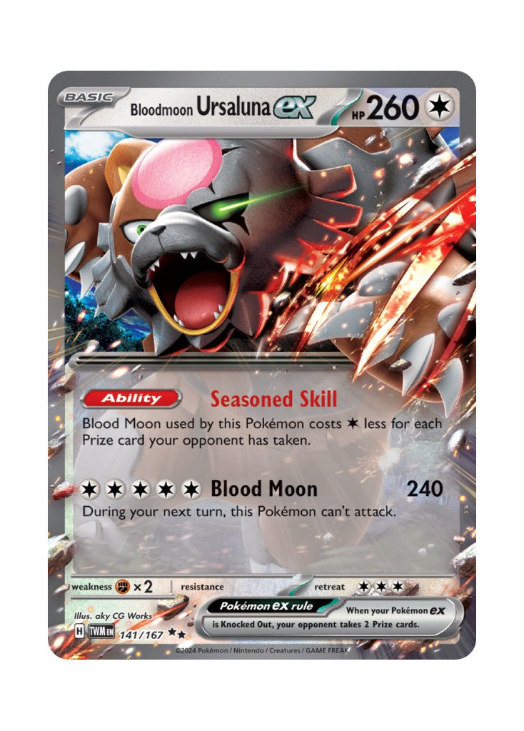 Bloodmoon Ursaluna ex – Twilight Masquerade (141)