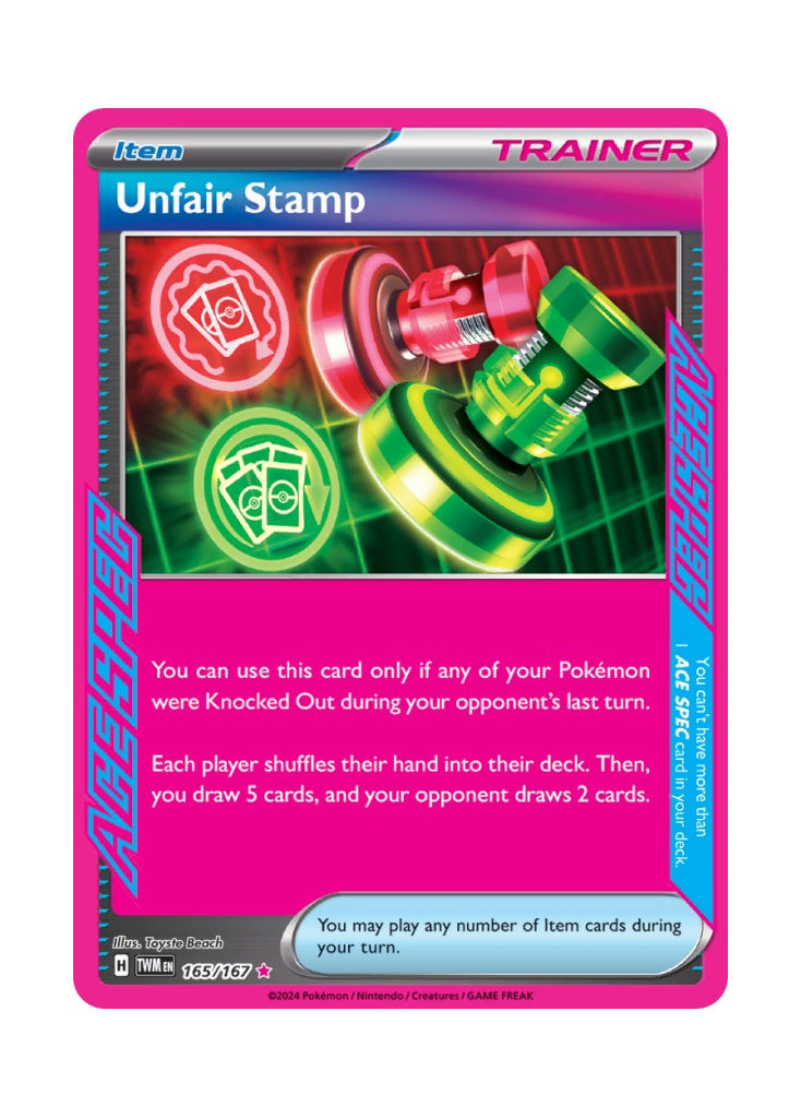 Unfair Stamp – Twilight Masquerade (165)