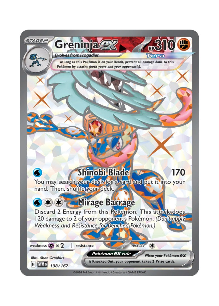 Greninja ex – Twilight Masquerade (198)