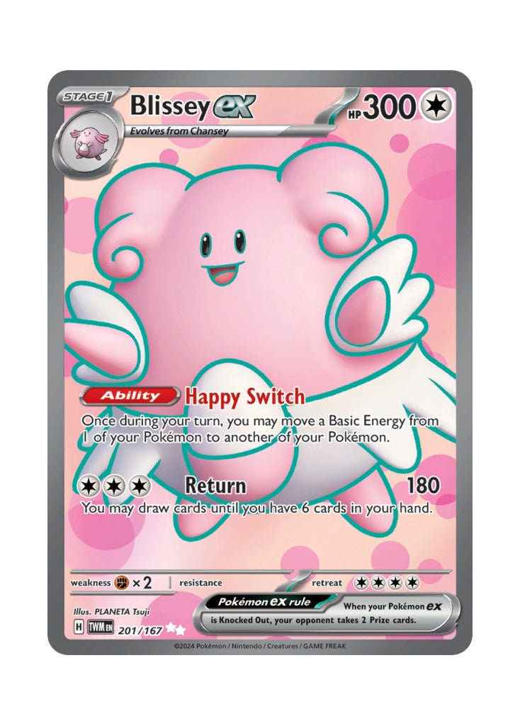 Blissey ex – Twilight Masquerade (201)