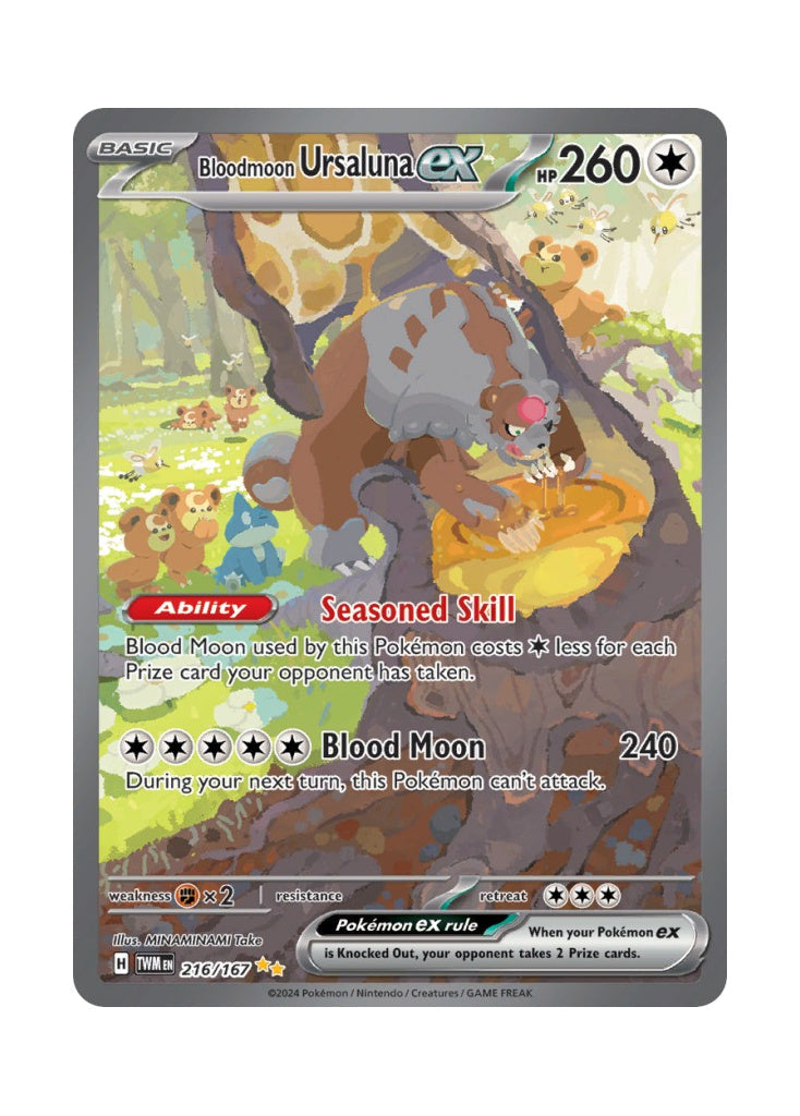 Bloodmoon Ursaluna ex – Twilight Masquerade (216)