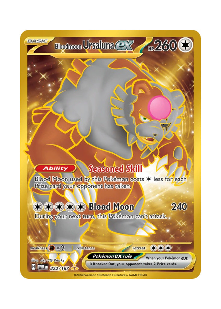Bloodmoon Ursaluna ex – Twilight Masquerade (222)