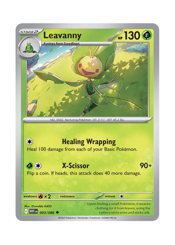 Leavanny – White Flare (003)