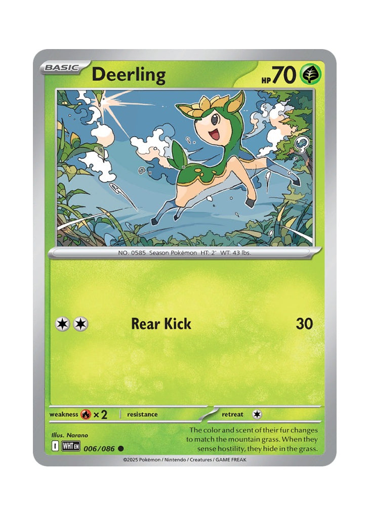 Deerling – White Flare (006)