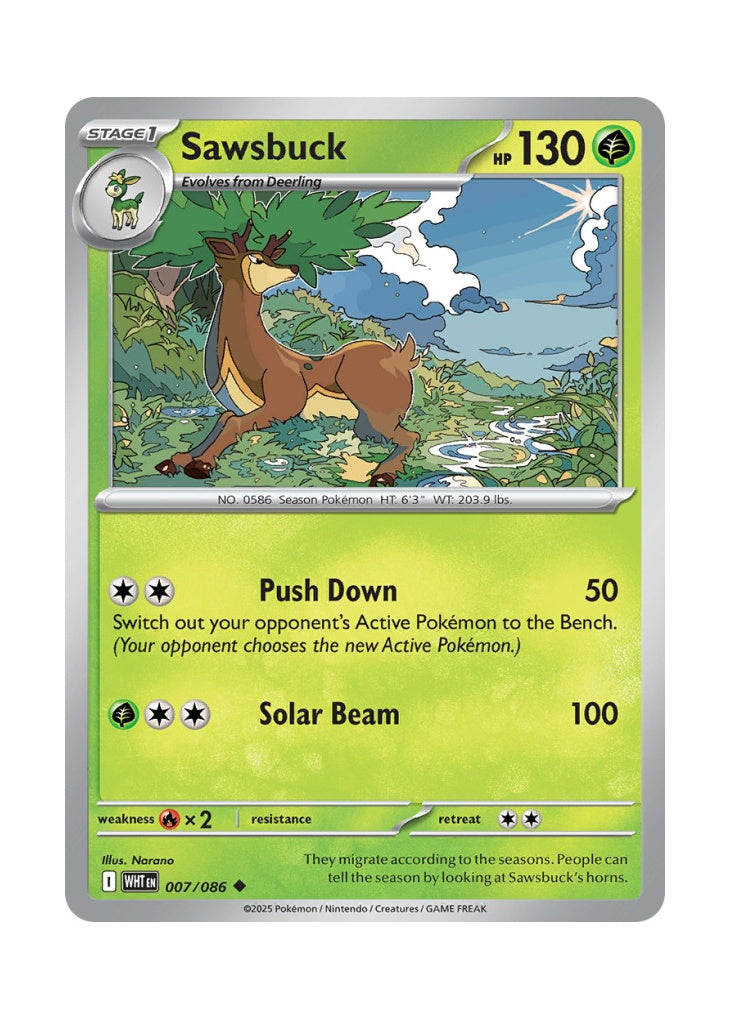 Sawsbuck – White Flare (007)