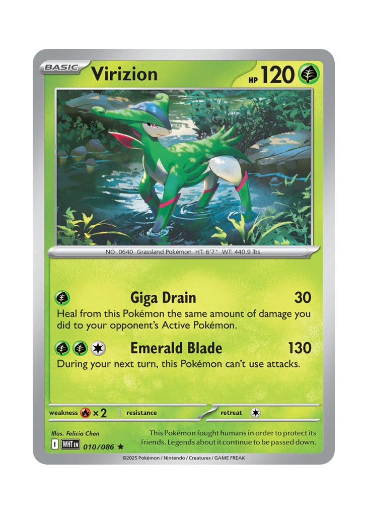 Virizion – White Flare (010)