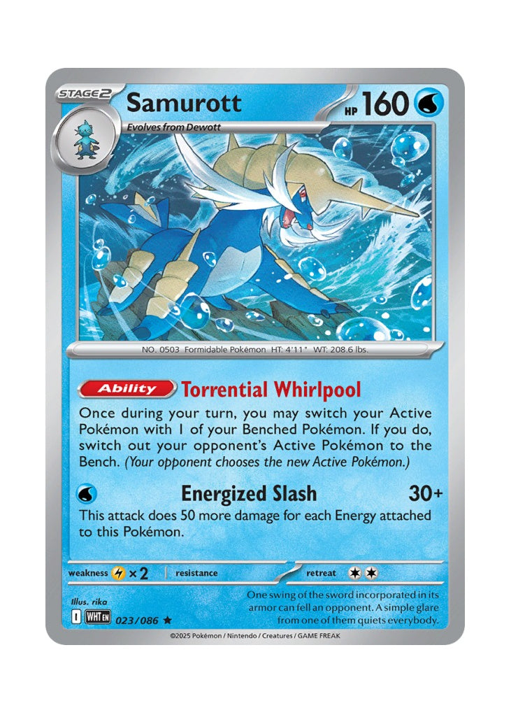 Samurott – White Flare (023)