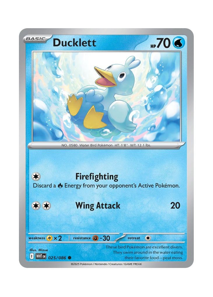 Ducklett – White Flare (025)
