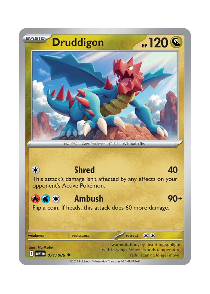 Druddigon – White Flare (071)
