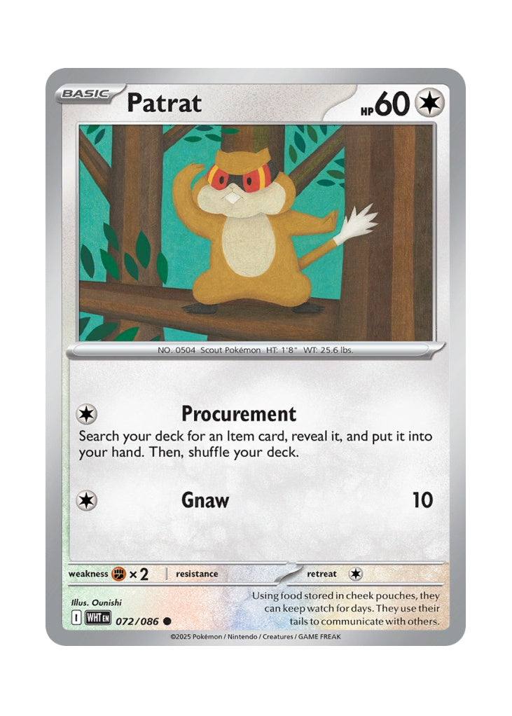 Patrat – White Flare (072)