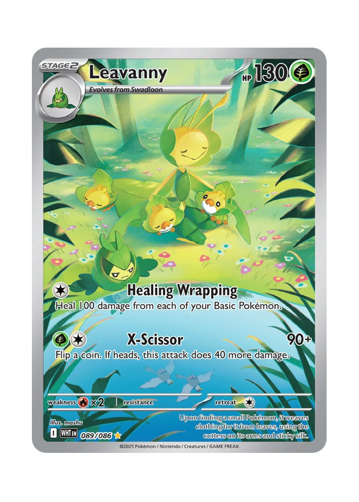 Leavanny – White Flare (089)