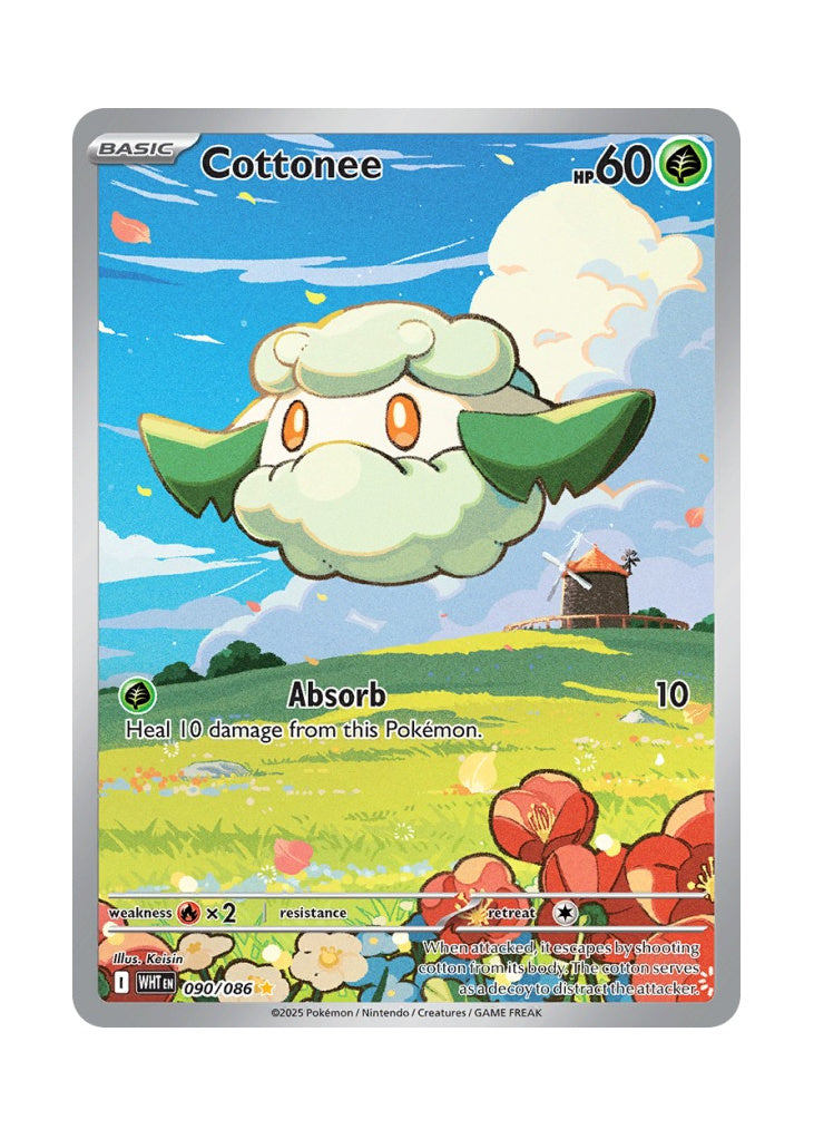 Cottonee – White Flare (090)