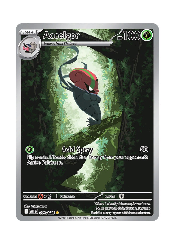 Accelgor – White Flare (094)