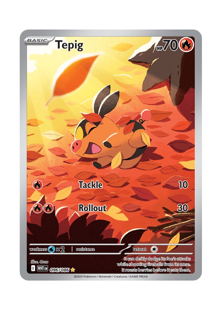 Tepig – White Flare (096)