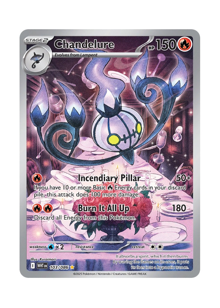 Chandelure – White Flare (103)