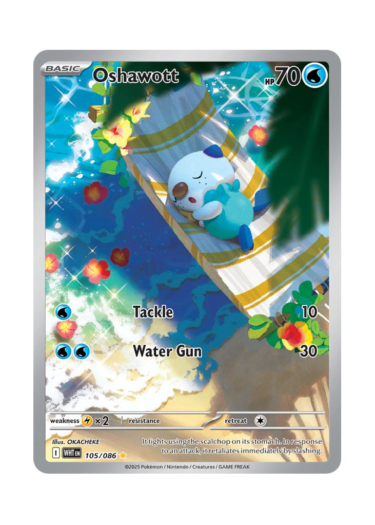 Oshawott – White Flare (105)
