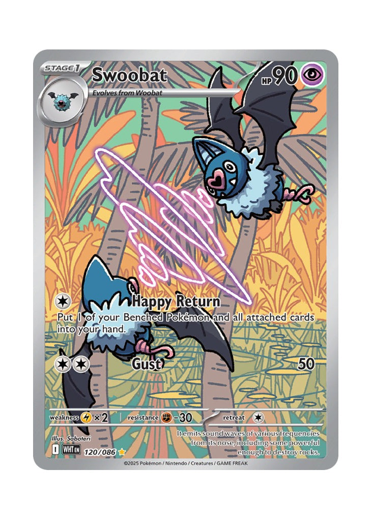 Swoobat – White Flare (120)