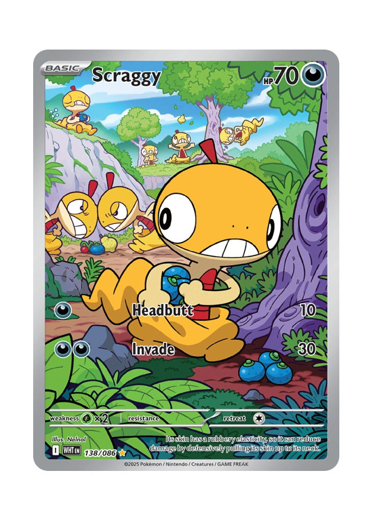Scraggy – White Flare (138)