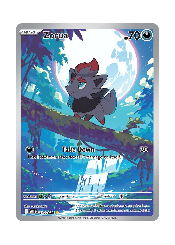 Zorua – White Flare (142)