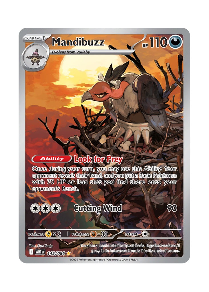 Mandibuzz – White Flare (145)