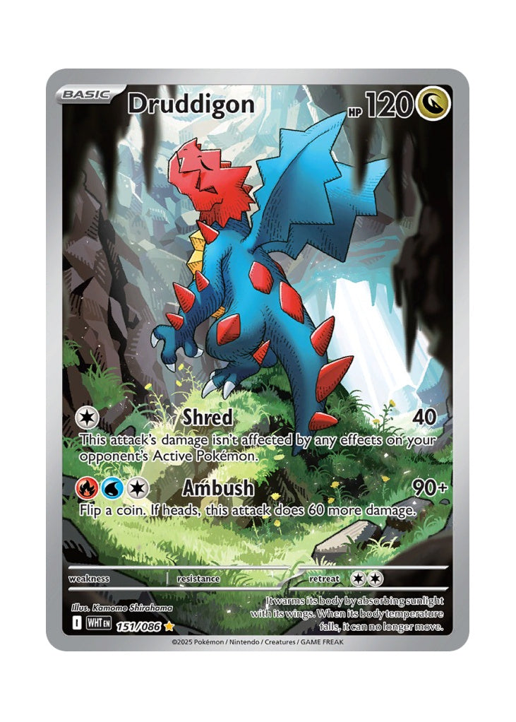 Druddigon – White Flare (151)