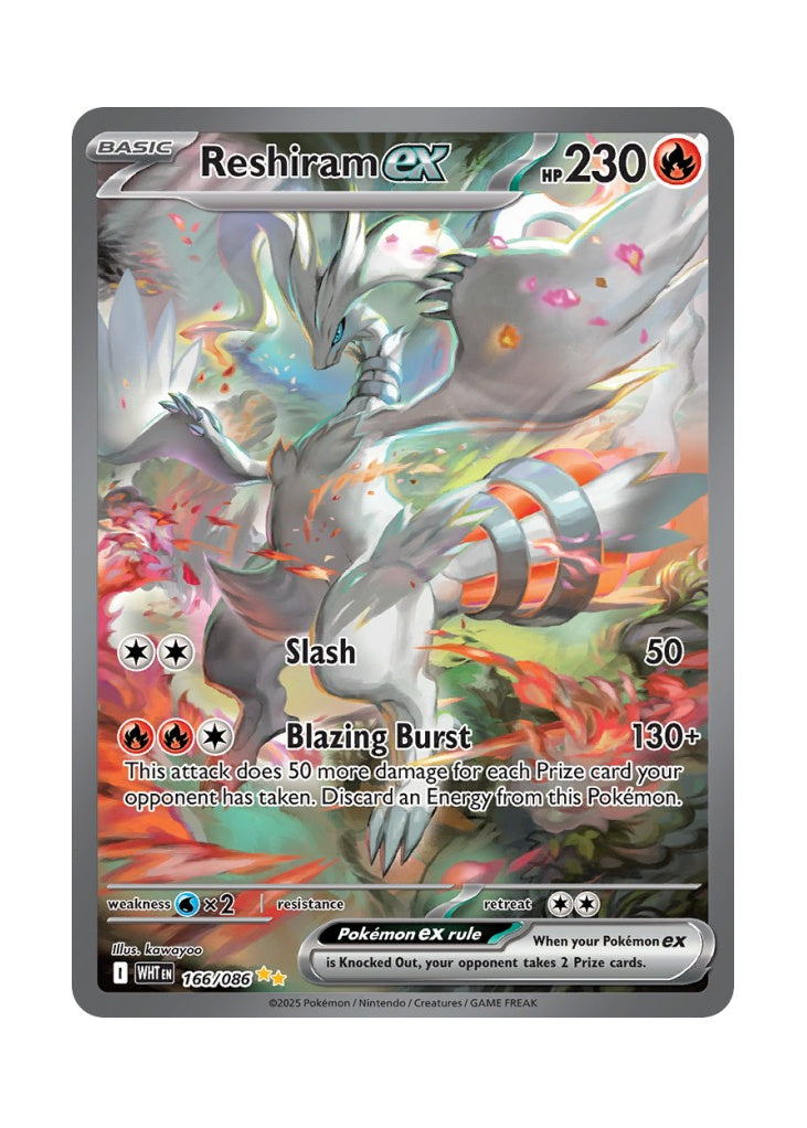 Reshiram ex – White Flare (166)