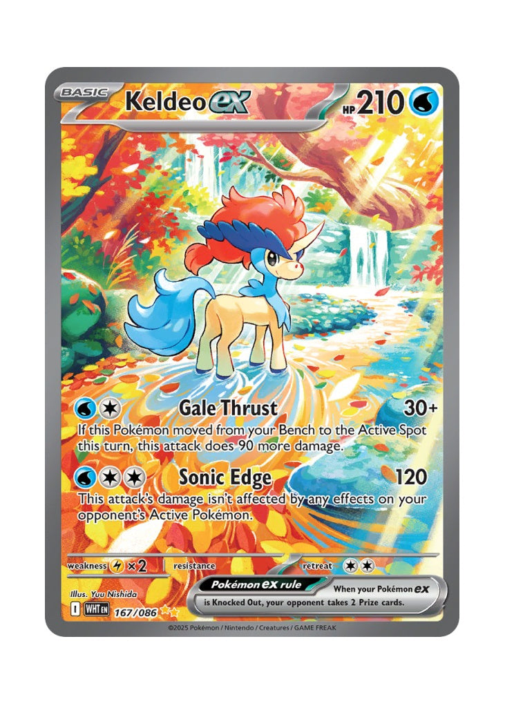 Keldeo ex – White Flare (167)