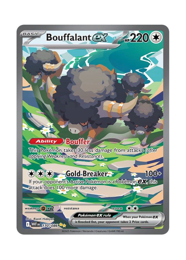 Bouffalant ex – White Flare (170)
