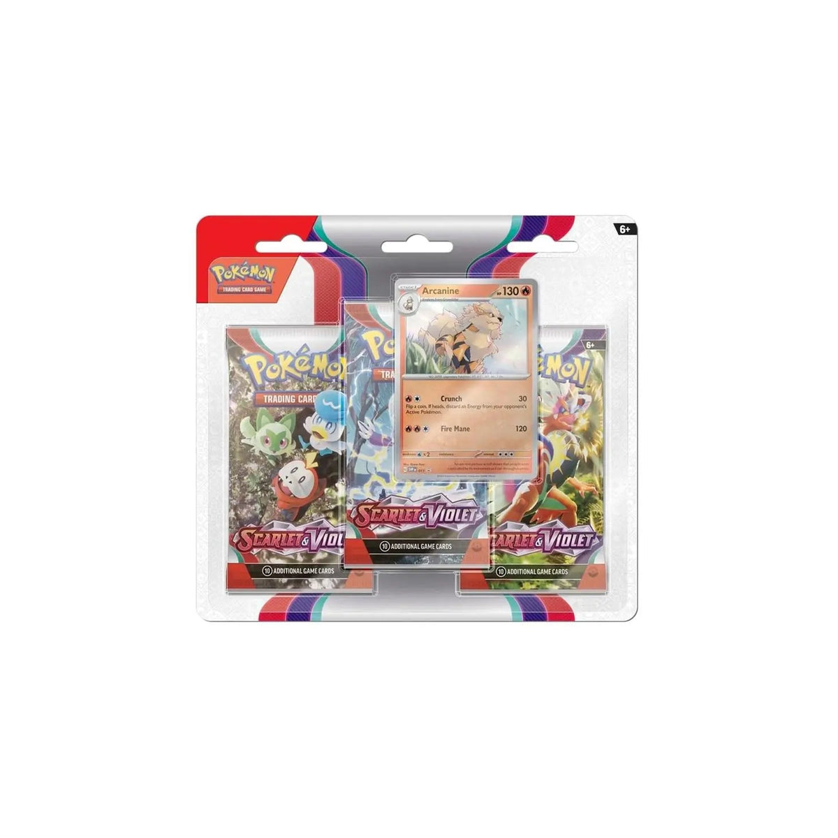 Scarlet & Violet Base 3 Pack Blister