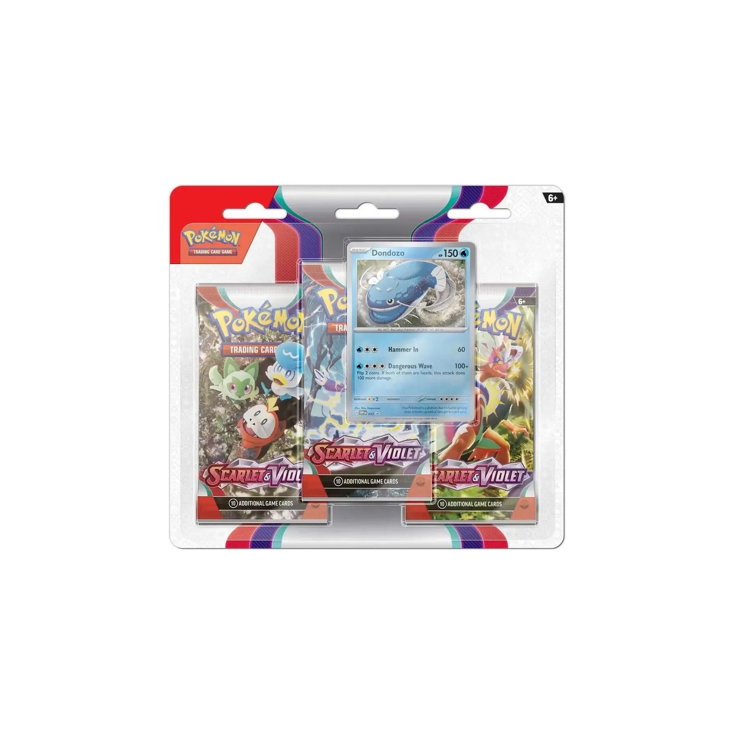 Scarlet & Violet Base 3 Pack Blister (Sealed)