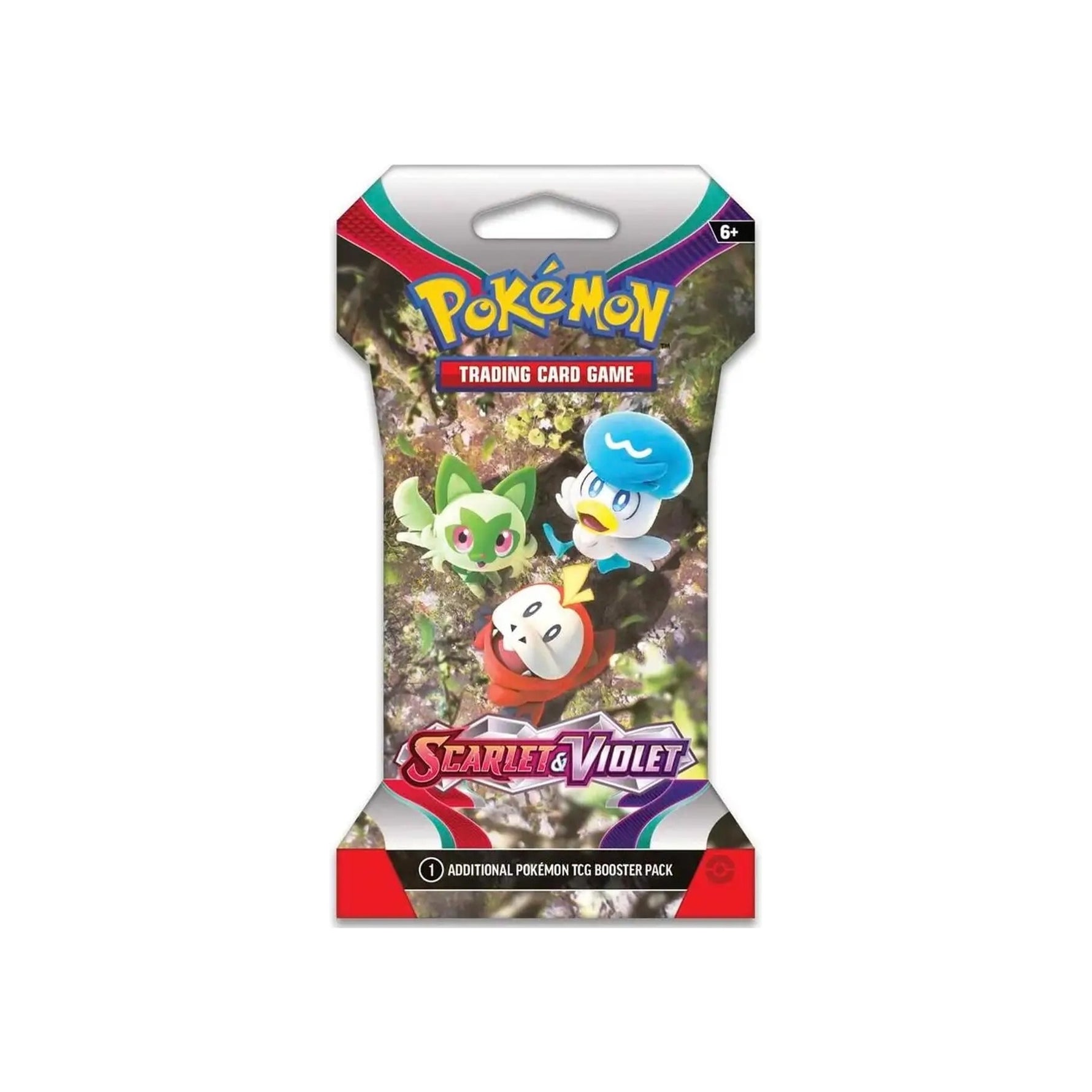 Scarlet & Violet Base Sleeved Booster Pack (Sealed) — English — Cardelle